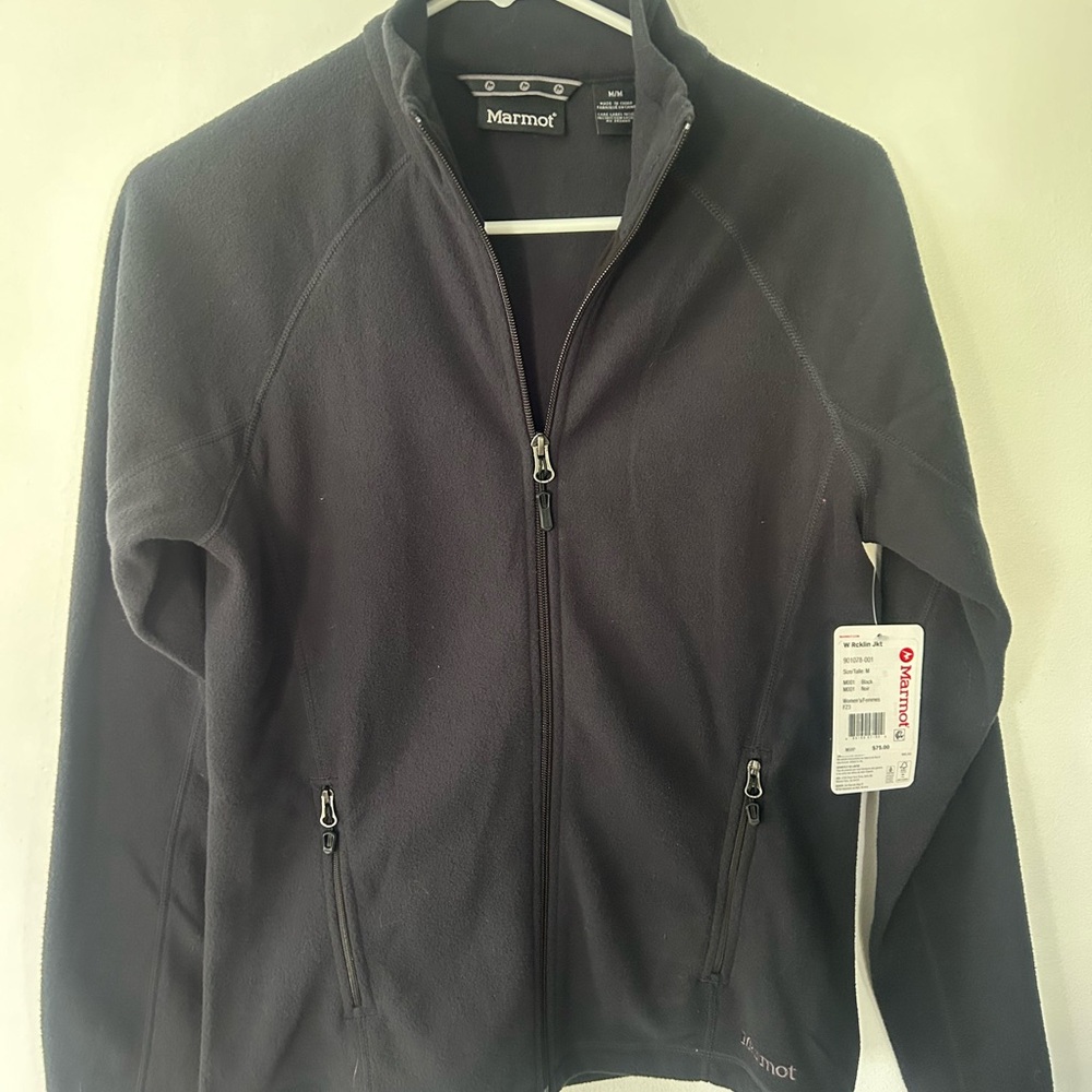 Marmot Women’s Black Fleece NWT